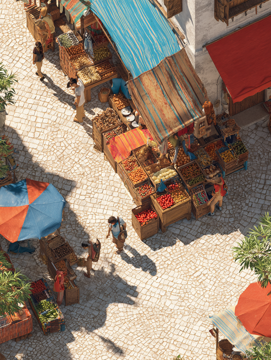 Marché local authentique - expérience voyage économique et immersive Marché local authentique - expérience voyage économique et immersive