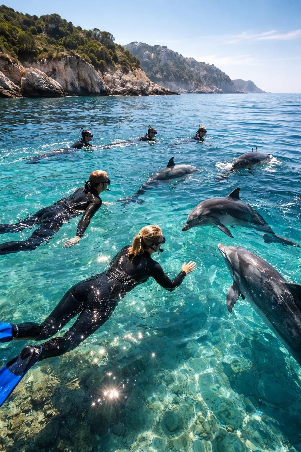 découvrez l'expérience unique de nager avec les dauphins en france, une aventure inoubliable au plus près de ces magnifiques créatures marines.